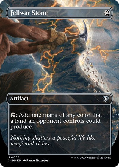 Fellwar Stone (Borderless) (Commander Masters) Near Mint