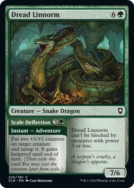 Dread Linnorm (Commander Legends: Battle for Baldur's Gate) Near Mint