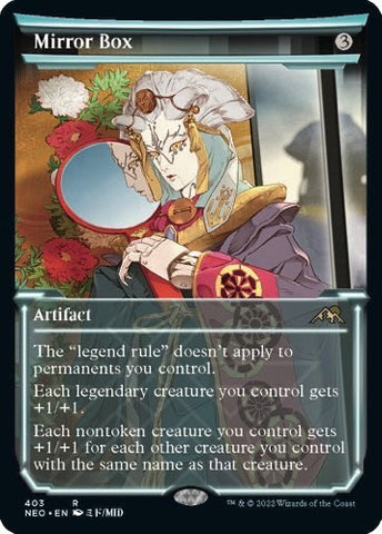 Mirror Box (Showcase) (Kamigawa: Neon Dynasty) Near Mint