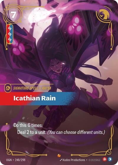 Icathian Rain (Origins) Near Mint Foil