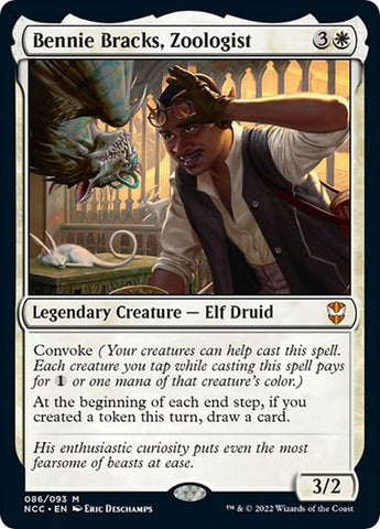 Bennie Bracks, Zoologist (Commander: Streets of New Capenna) Near Mint Foil