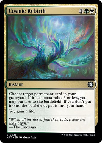 Cosmic Rebirth (March of the Machine: The Aftermath) Near Mint