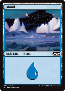 Island (266) (Magic 2019 Core Set) Near Mint