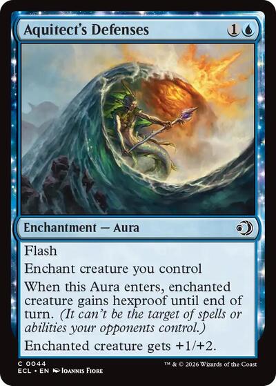 Aquitect's Defenses (Lorwyn Eclipsed) Light Play Foil