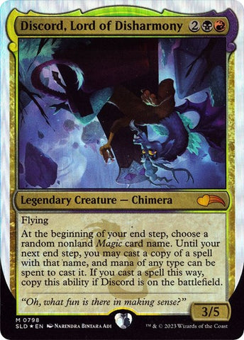 Discord, Lord of Disharmony (Secret Lair) Near Mint Foil