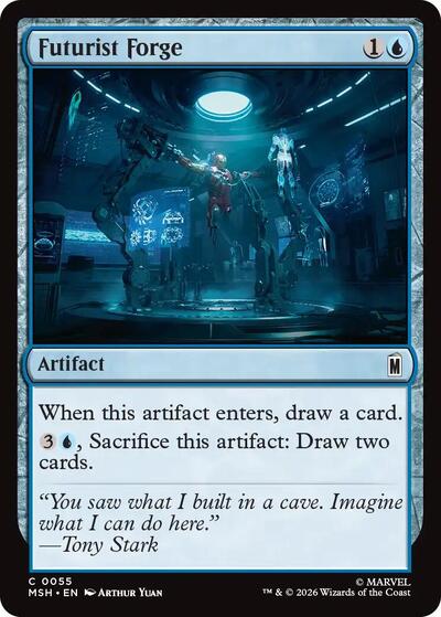 Futurist Forge (Marvel Super Heroes) Near Mint Foil