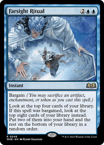 Farsight Ritual (Wilds of Eldraine) Near Mint Foil