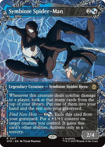 Symbiote Spider-Man (Borderless) (Marvel's Spider-Man) Near Mint