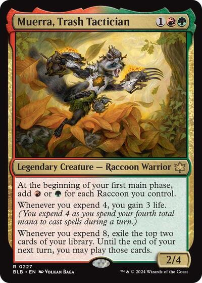 Muerra, Trash Tactician (Bloomburrow) Near Mint