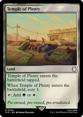 Temple of Plenty (Universes Beyond: Fallout) Near Mint
