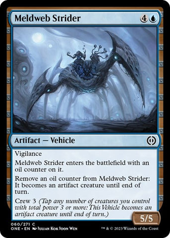 Meldweb Strider (Phyrexia: All Will Be One) Near Mint Foil