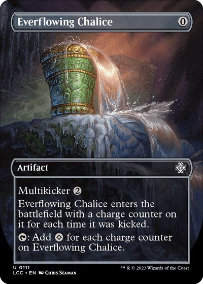Everflowing Chalice (Borderless) (Commander: The Lost Caverns of Ixalan) Near Mint