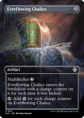 Everflowing Chalice (Borderless) (Commander: The Lost Caverns of Ixalan) Near Mint