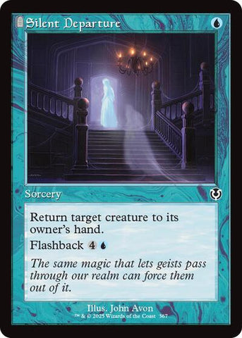 Silent Departure (Retro Frame) (Innistrad Remastered) Near Mint Foil