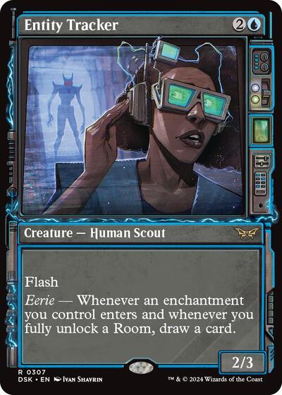 Entity Tracker (Showcase) (Duskmourn: House of Horror) Near Mint Foil