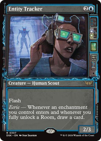 Entity Tracker (Showcase) (Duskmourn: House of Horror) Near Mint Foil