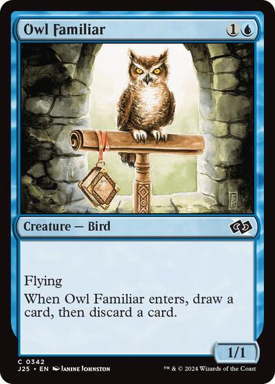 Owl Familiar (Foundations Jumpstart) Near Mint