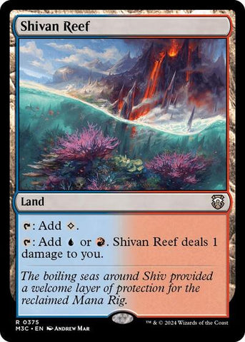 Shivan Reef (Commander: Modern Horizons 3) Near Mint