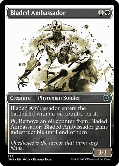 Bladed Ambassador (Showcase) (Phyrexia: All Will Be One) Near Mint