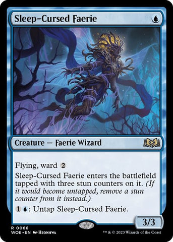 Sleep-Cursed Faerie (Wilds of Eldraine) Near Mint