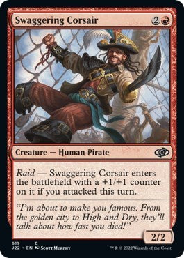 Swaggering Corsair (Jumpstart 2022) Near Mint