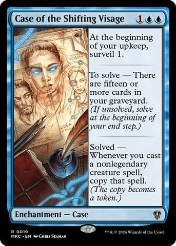 Case of the Shifting Visage (Commander: Murders at Karlov Manor) Near Mint