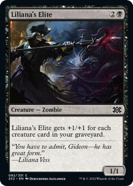 Liliana's Elite (Double Masters 2022) Near Mint Foil