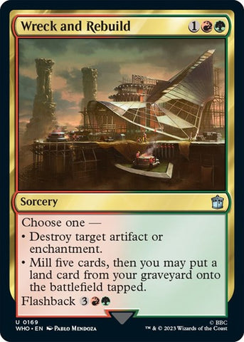 Wreck and Rebuild (Universes Beyond: Doctor Who) Near Mint