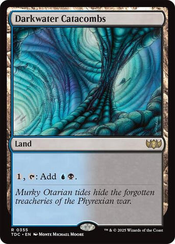Darkwater Catacombs (Commander: Tarkir: Dragonstorm) Near Mint