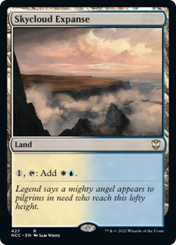 Skycloud Expanse (Commander: Streets of New Capenna) Near Mint