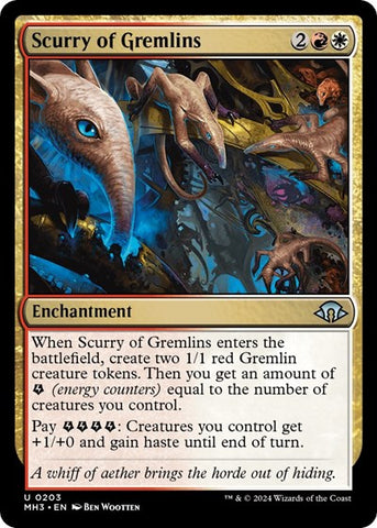 Scurry of Gremlins (Modern Horizons 3) Near Mint