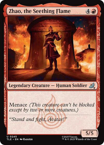 Zhao, the Seething Flame (Avatar: The Last Airbender: Eternal-Legal) Near Mint