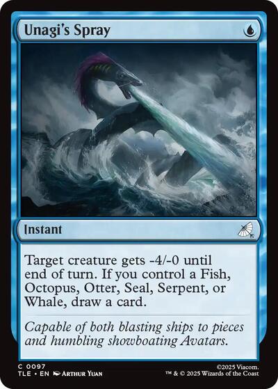 Unagi's Spray (Avatar: The Last Airbender: Eternal-Legal) Near Mint