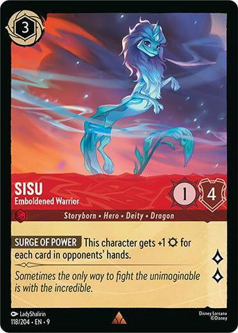 Sisu - Emboldened Warrior (Fabled) Near Mint Cold Foil