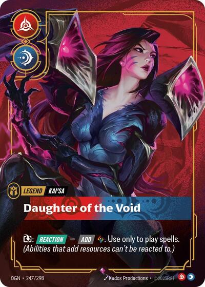 Kai'Sa Daughter of the Void (Origins) Near Mint Foil