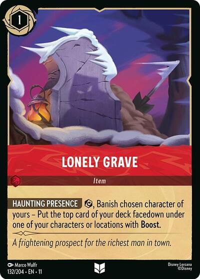 Lonely Grave (Winterspell) Near Mint