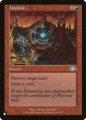 Implode (The List) Near Mint