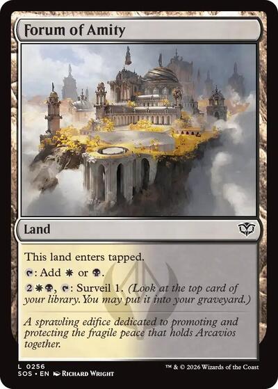 Forum of Amity (Secrets of Strixhaven) Near Mint Foil