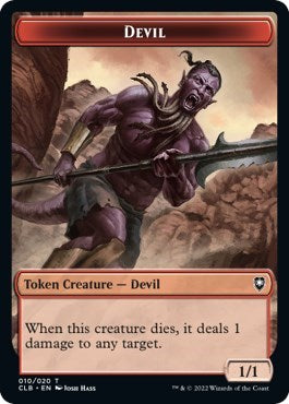 Devil Token (Commander Legends: Battle for Baldur's Gate) Near Mint