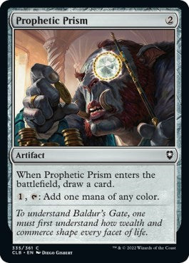 Prophetic Prism (Commander Legends: Battle for Baldur's Gate) Near Mint Foil