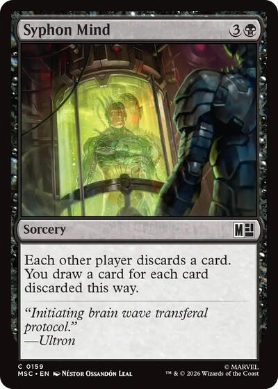 Syphon Mind (Surge Foil) (Commander: Marvel Super Heroes) Near Mint Foil