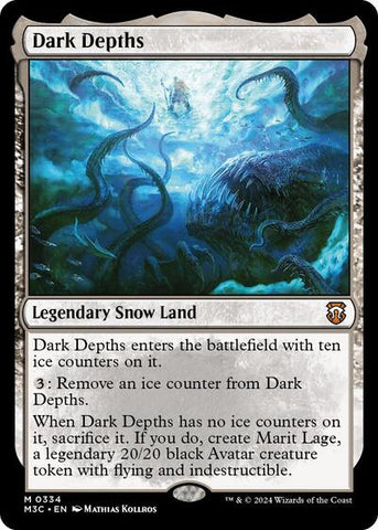 Dark Depths (Commander: Modern Horizons 3) Near Mint