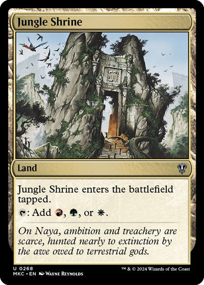 Jungle Shrine (Commander: Murders at Karlov Manor) Near Mint