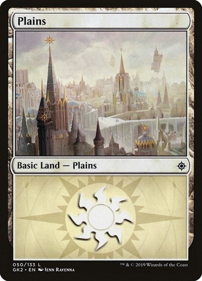 Plains (50) (Ravnica Allegiance: Guild Kits) Near Mint