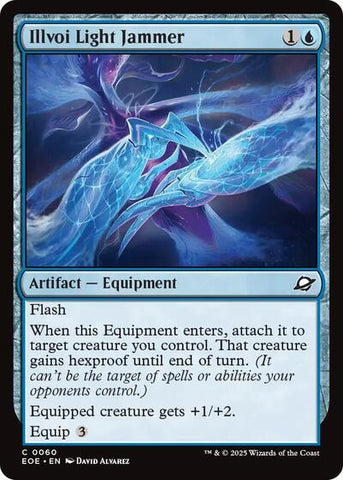 Illvoi Light Jammer (Edge of Eternities) Near Mint Foil
