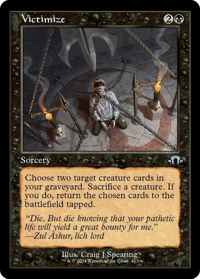 Victimize (Retro Frame) (Modern Horizons 3) Near Mint