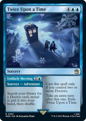 Twice Upon a Time (Universes Beyond: Doctor Who) Near Mint