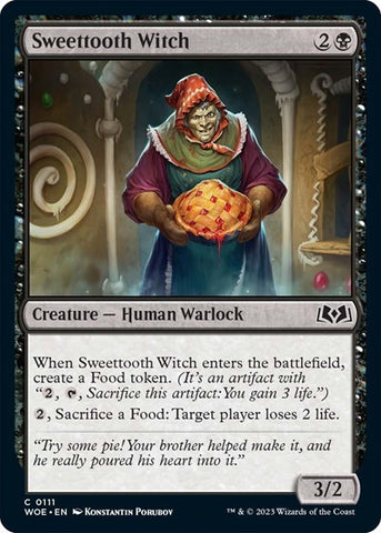 Sweettooth Witch (Wilds of Eldraine) Near Mint Foil