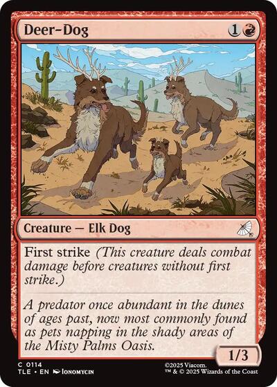 Deer-Dog (Avatar: The Last Airbender: Eternal-Legal) Near Mint Foil