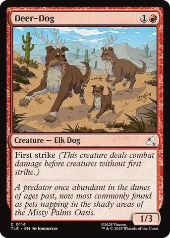 Deer-Dog (Avatar: The Last Airbender: Eternal-Legal) Near Mint Foil